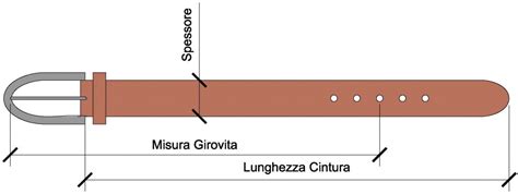 Scopri la misura della cintura da uomo per la tua taglia.